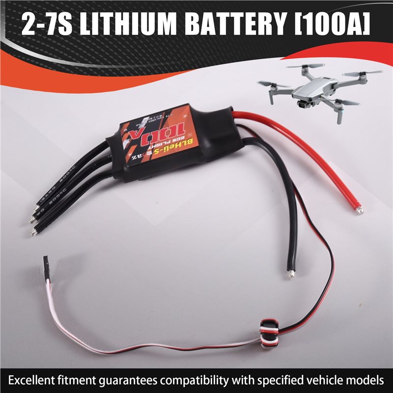 Best-RC Brushless ESC 100A Ele - огляд і ціна Fpv Drone Esc