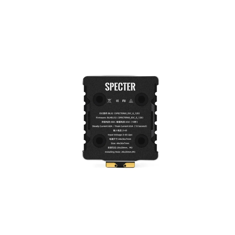 HGLRC SPECTER 60A BL32 4in1 Mi - огляд і ціна Fpv Drone Esc