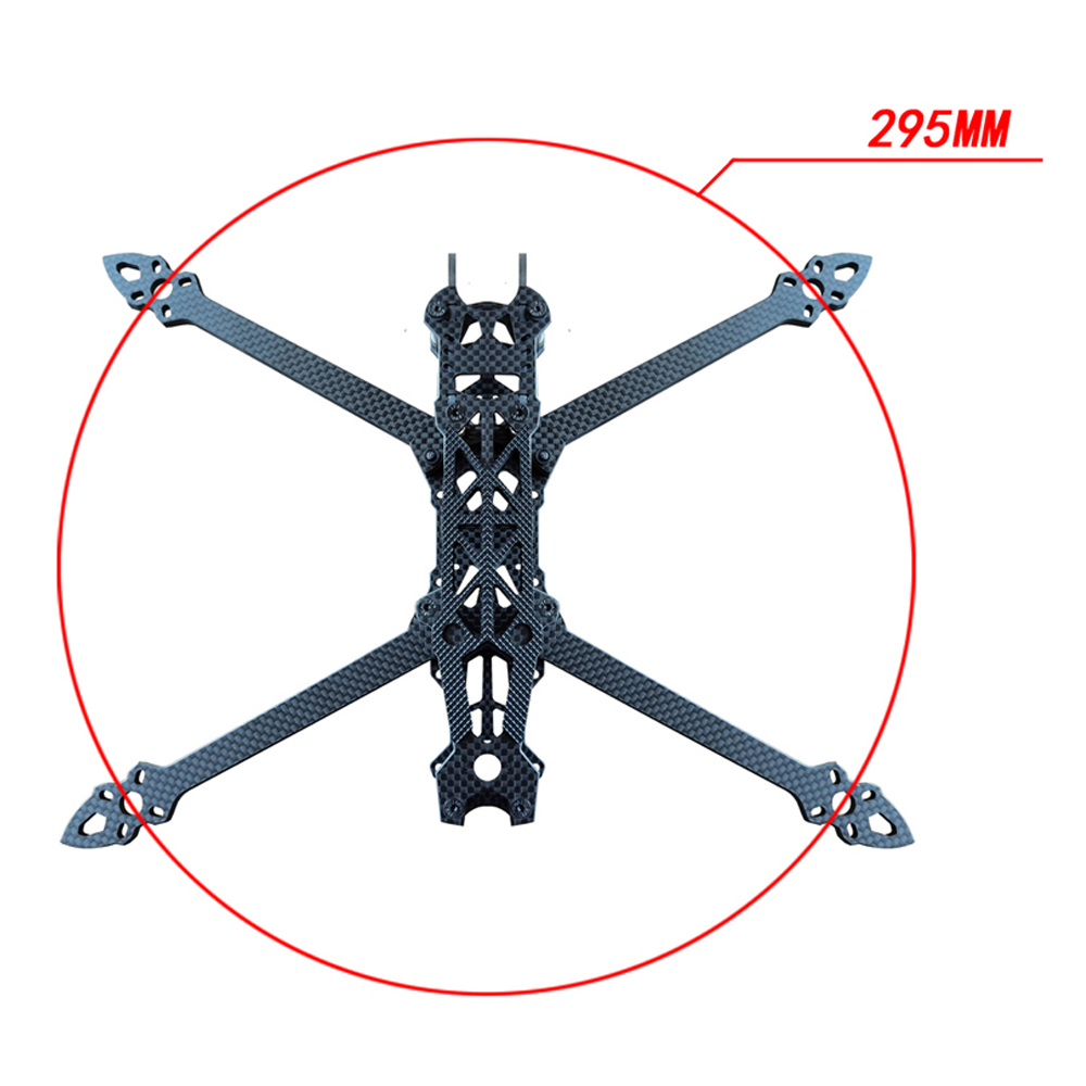 1pcs Mark4 Mark 4 HD 7inch 295 - огляд і ціна Fpv Drone Quadcopter