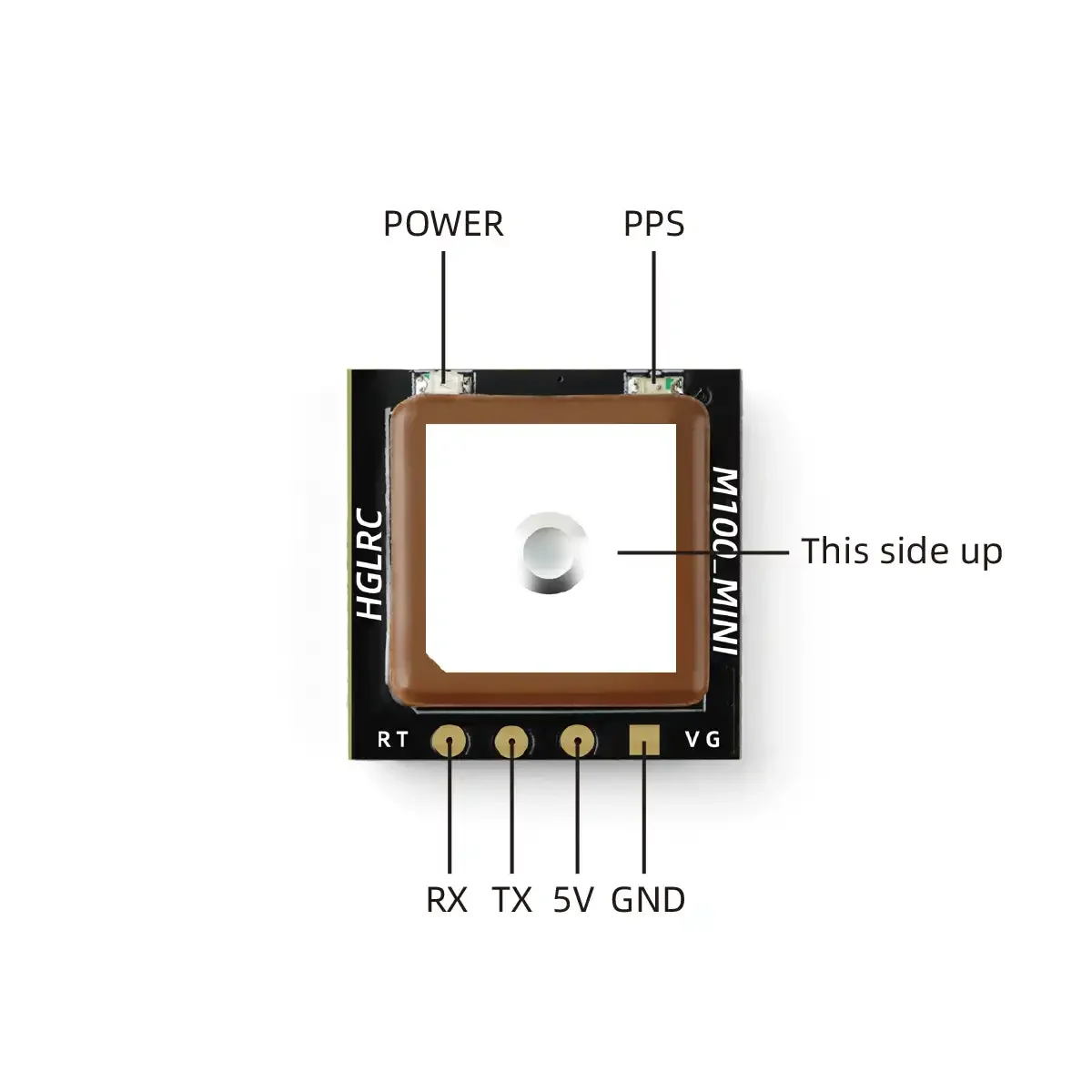 HGLRC M100 Mini GPS Module M10 - огляд і ціна Fpv Drone Antenna
